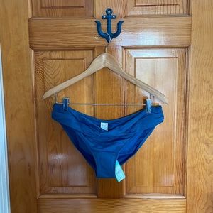 Seafolly Australia swim bottom NWT USA 12/14 beautiful blue!